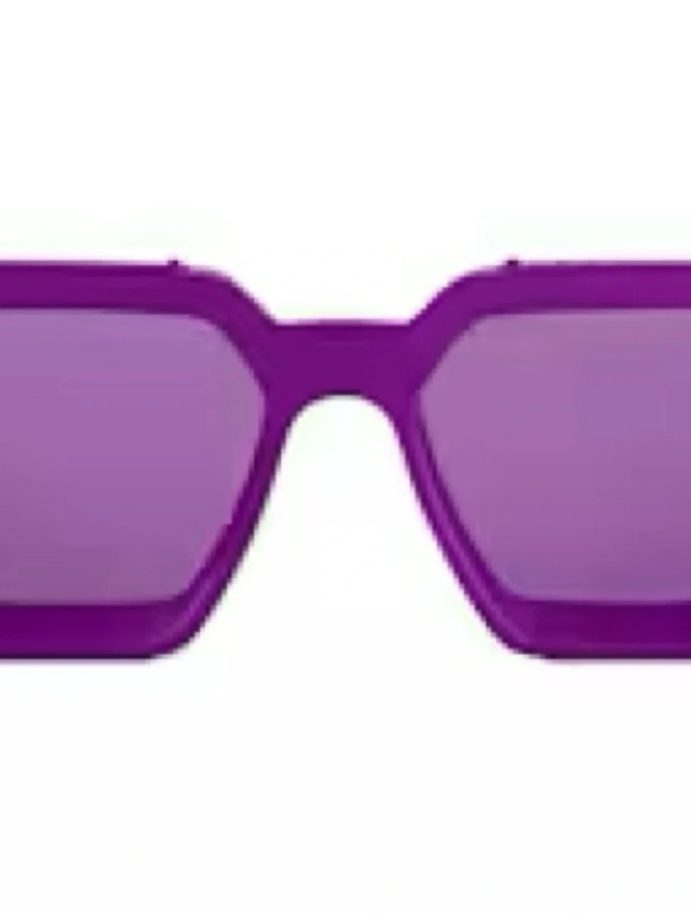 Louis Vuitton Purple Geometric Women's Sunglasses